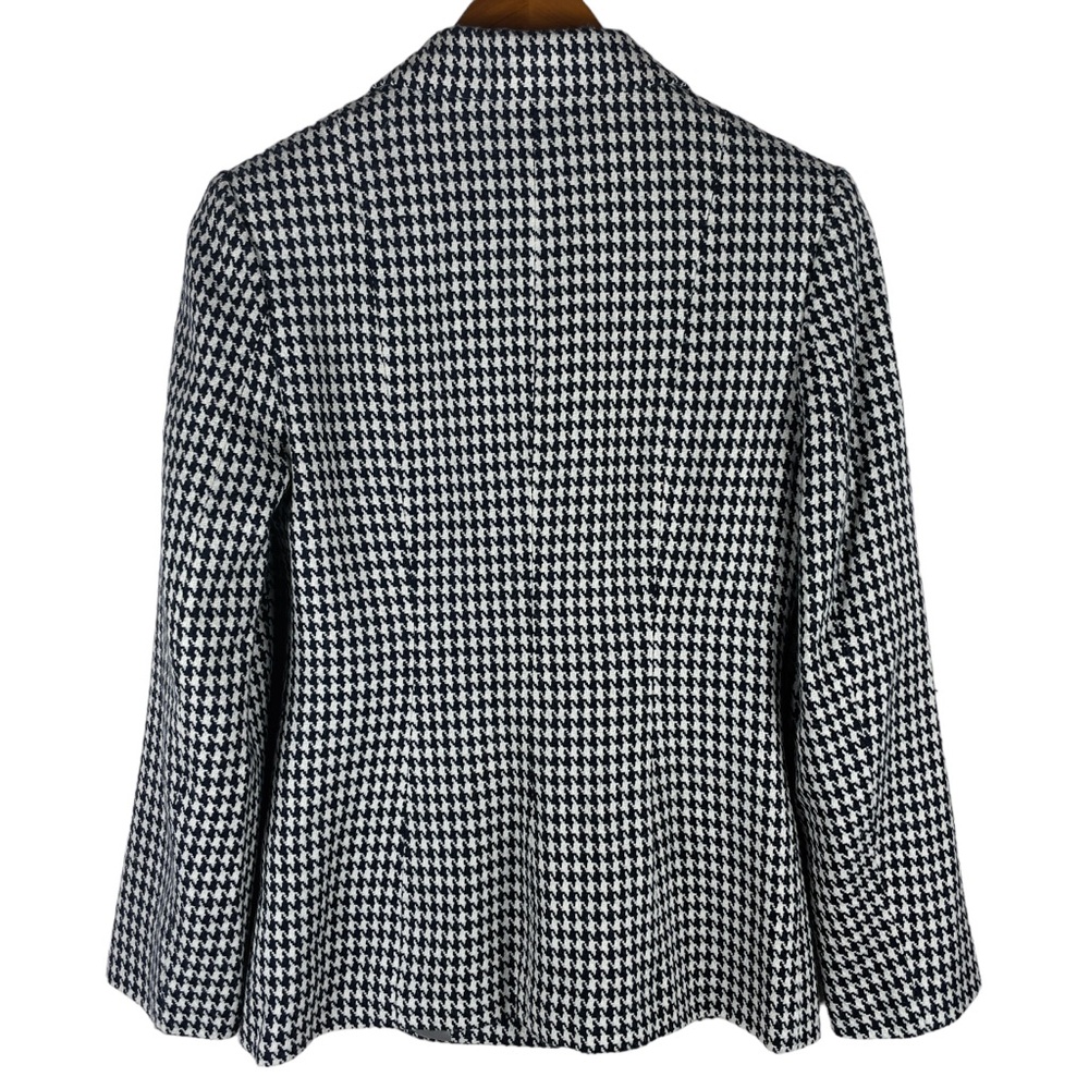 Theme Black & White Houndstooth Blazer in Size Small - Picture 2 of 11